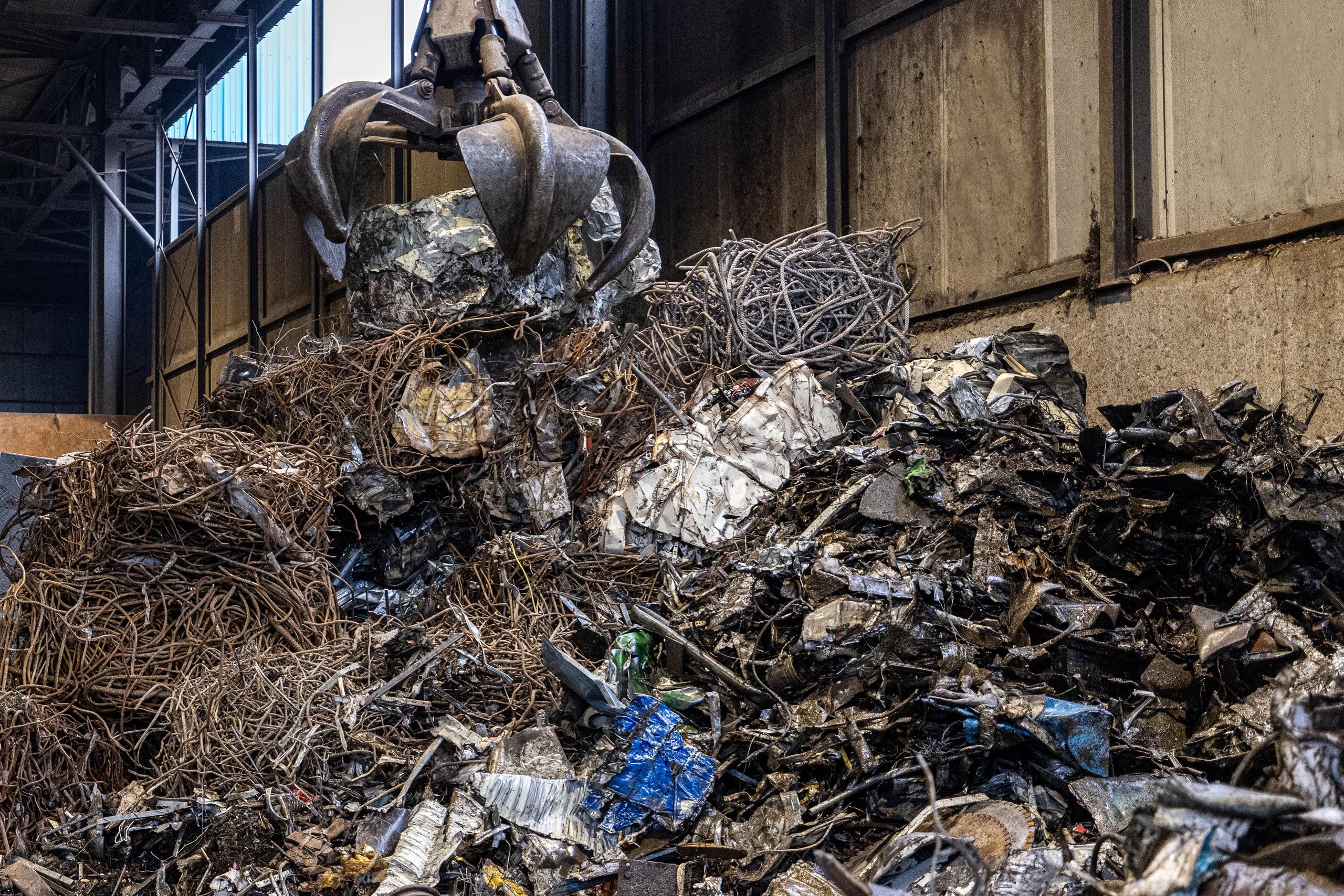 Raccolta metalli ferrosi e non ferrosi