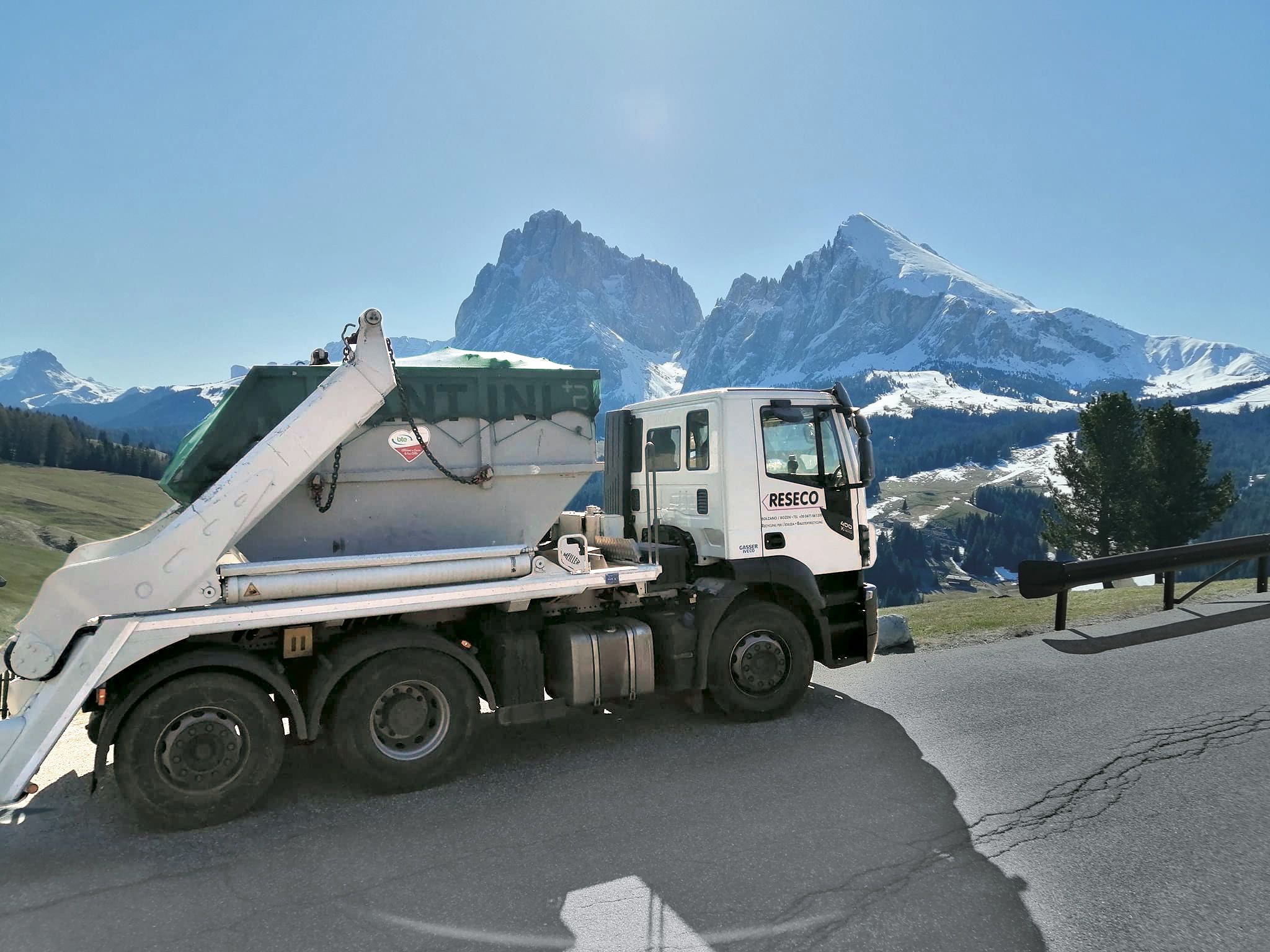 Mulde für Muldenkippe