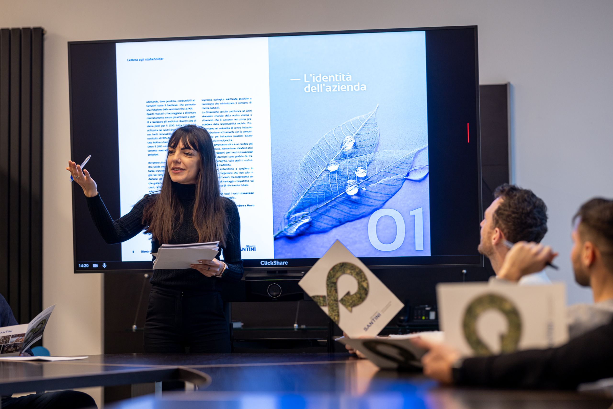 Berater bei der Arbeit